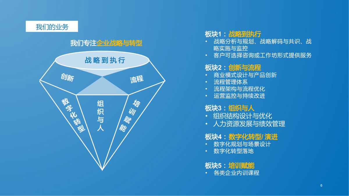 數(shù)字化轉型演進咨詢項目簡介——企業(yè)管理咨詢解決方案
